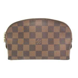LOUIS VUITTON Authentic Brown Damier Pouch